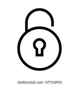 unlock icon