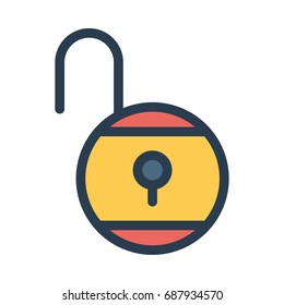 Unlock icon