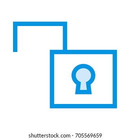 Unlock icon