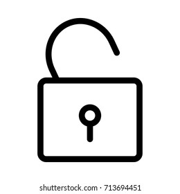 unlock icon