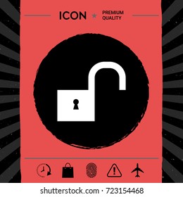 Unlock icon