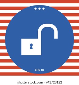 Unlock icon