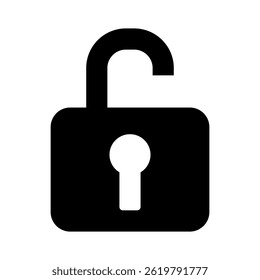 Desbloquear elemento de icono para el diseño
