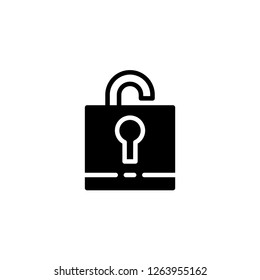 UnLock Icon , Lock Logo , App User Interface Essential