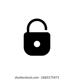 Unlock Icon for Security and Access