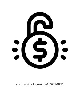 Vector de línea para su Sitio web, móvil, presentación y diseño de logotipo.