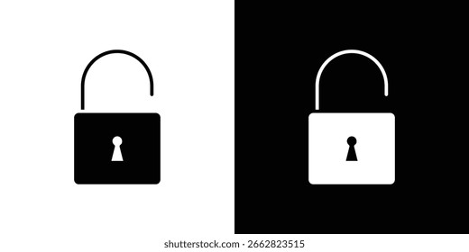 Unlock icon Vector scalable graphics