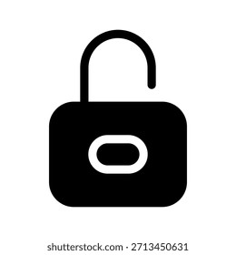 Unlock Icon Vector Symbol Design Illustration