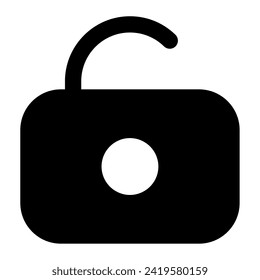 Unlock Icon for web, app, uiux, infographic, etc