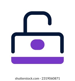 unlock icon for your website, mobile, presentation, and logo design.