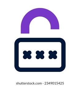 icono de desbloqueo para tu sitio web, móvil, presentación y diseño de logotipo.