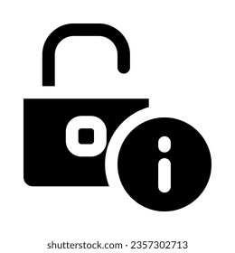 Entsperren Sie das Symbol für Ihre Website, Ihr Handy, Ihre Präsentation und Ihr Logo-Design.