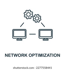 Unlock line icon. Simple element from internet security collection. Creative Unlock outline icon for web design, templates, infographics and more