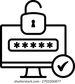 Desbloquear Contraseña de bloqueo Inicio de sesión de acceso Clave de código de computadora 13324