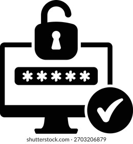 Desbloquear Contraseña de bloqueo Inicio de sesión de acceso Clave de código de computadora 13325