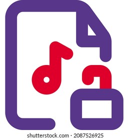 Desbloquear archivo multimedia para reproducción de música de código abierto