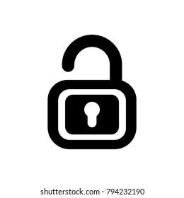 Unlock Open Icon