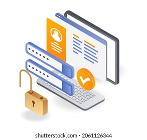 Unlock personal password account security