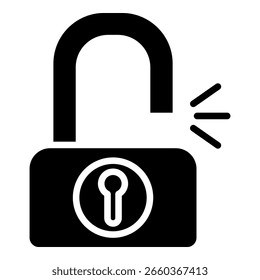 Desbloquear Colección de icono de Vector simple