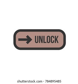 Unlock slide Icon