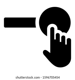 unlock slider left icon isolated sign symbol vector illustration - high quality black style vector icons
