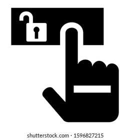 unlock slider left icon isolated sign symbol vector illustration - high quality black style vector icons
