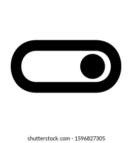 unlock slider left icon isolated sign symbol vector illustration - high quality black style vector icons

