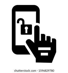 unlock slider left icon isolated sign symbol vector illustration - high quality black style vector icons
