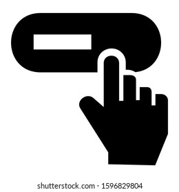 unlock slider left icon isolated sign symbol vector illustration - high quality black style vector icons

