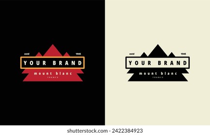 Unlock the spirit of the great outdoors with our stunning vector logo templates. Perfect for adventure brands, outdoor festivals, and recreational facilities. 