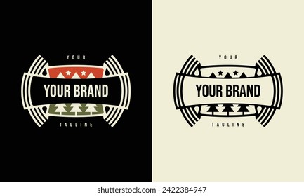 Unlock the spirit of the great outdoors with our stunning vector logo templates. Perfect for adventure brands, outdoor festivals, and recreational facilities. 