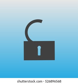 Unlock, unblock icon