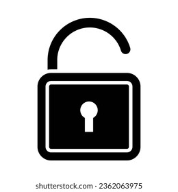 Unlock Vector Glyph Icon For Personal And Commercial Use.
