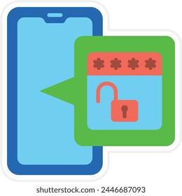 Desbloquear Vector. Se puede utilizar para la impresión, aplicaciones móviles y de Web.