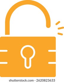 Desbloquea el ícono del Vector. Se puede utilizar para aplicaciones de impresión, móviles y de Web.