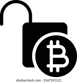 Unlock Vector illustration on a transparent background.Premium quality symbols.Glyphs vector icon for concept and graphic design.