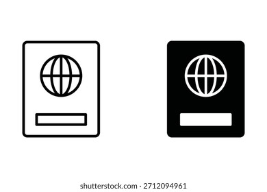 Unlock the world with our Passport Vector Icon! Perfect for travel-themed designs.
