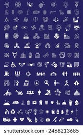 Unlock your creativity with our diverse collection of editable vector art: from financial symbols to AI icons, catered for corporate, environmental, healthcare, and construction designs