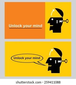unlock your mind. unlock your potential 
