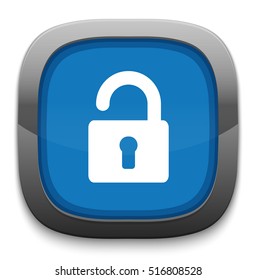 unlocked padlock icon
