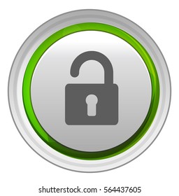 unlocked padlock icon