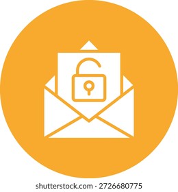 Ilustración de diseño de icono de Vector desbloqueado