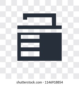 Unlocked vector icon isolated on transparent background, Unlocked logo concept