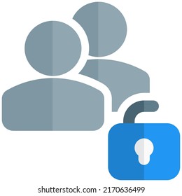 unlocking the access to the friends list on a web messenger portal