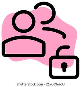 unlocking the access to the friends list on a web messenger portal