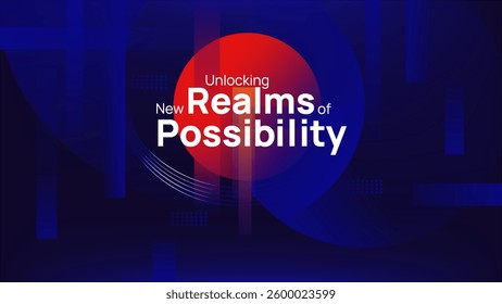Unlocking Realms Futuristic Digital Gradient Background–Abstract Tech-Inspired Glow for AI and Innovation