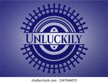 Unluckily with jean texture