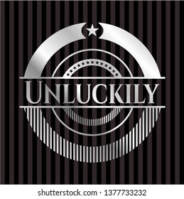 Unluckily silvery emblem