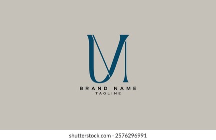 UNM, UMN, NUM, NMU, MNU, MUN, UN, NU, UM, MU, Abstract initial monogram letter alphabet logo design