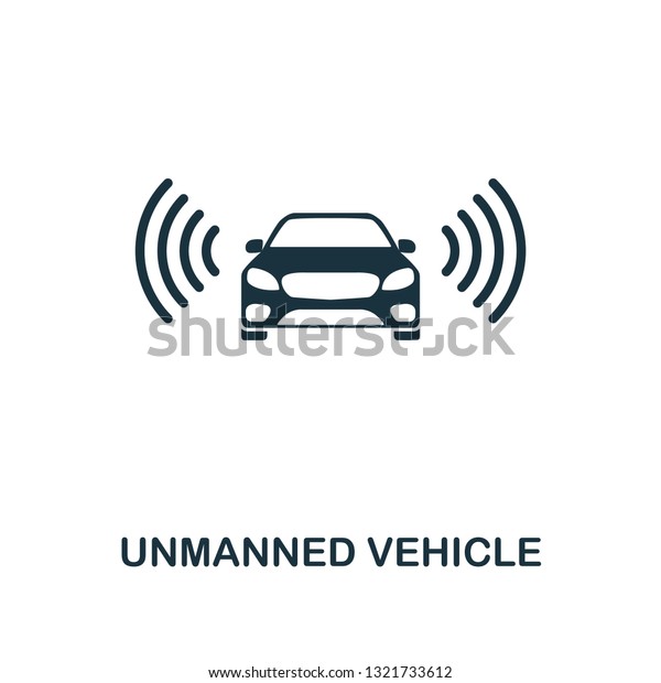 Unmanned Vehicle icon.\
Premium style design from future technology icons collection. Pixel\
perfect Unmanned Vehicle icon for web design, apps, software, print\
usage